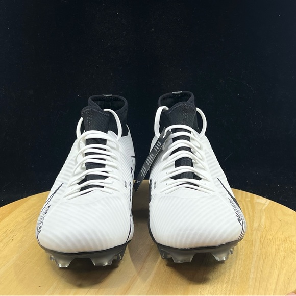 NIKE ZOOM MERCURIAL SUPERFLY 9 ACADEMY FG "NBY" WHITE-BLACK SZ 12 [DX3346-900] - Picture 7 of 10
